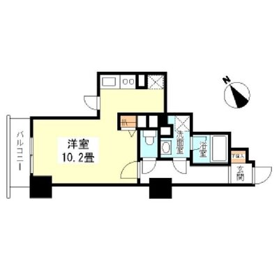 TKフラッツ渋谷の間取り