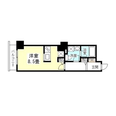 TKフラッツ渋谷の間取り
