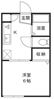 リベラルEの間取り