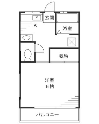 ハイツコウチの間取り