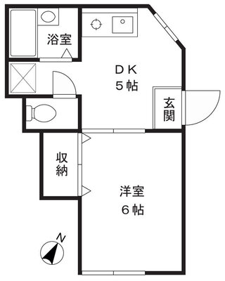 ダンデライオンの間取り
