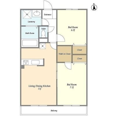 L's residence武蔵境の間取り