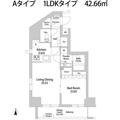 Brisa本郷真砂の間取り