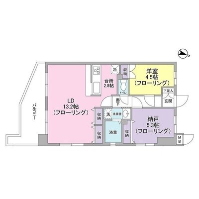 ブルールイイヅカの間取り
