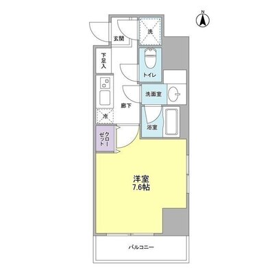 テラス王子の間取り