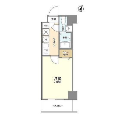 アルファコート西川口26の間取り