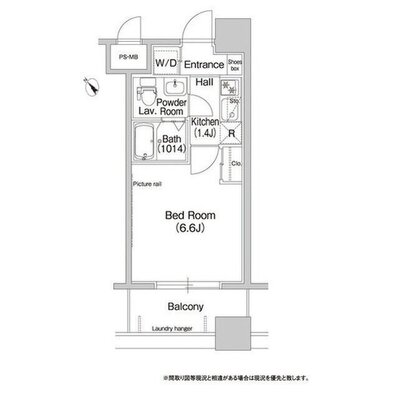 コンフォリア行徳の間取り