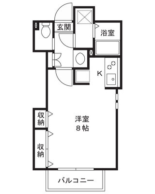 Nicoてらすの間取り