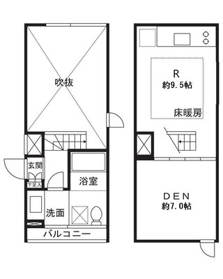 bianco cuboの間取り