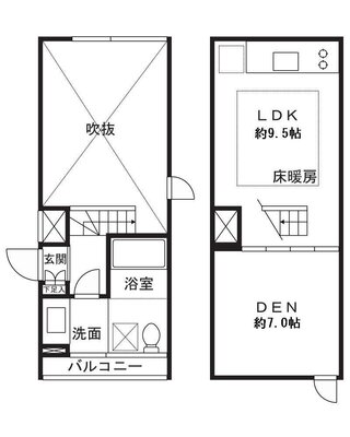 bianco cuboの間取り