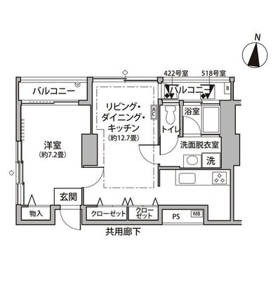 東雲キャナルコートCODAN11号棟の間取り