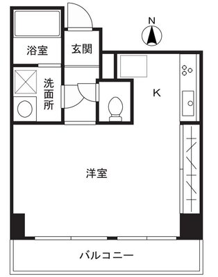 琳和タウンコートの間取り