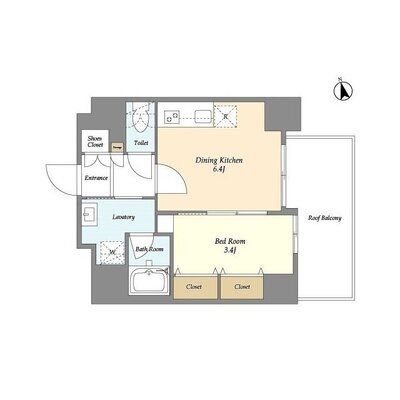 Neo Urban Residence Komagomeの間取り