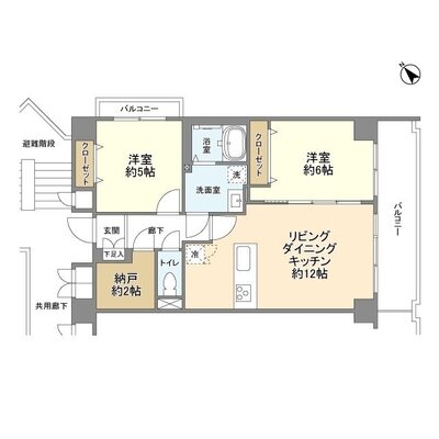 ボヌール東池袋の間取り