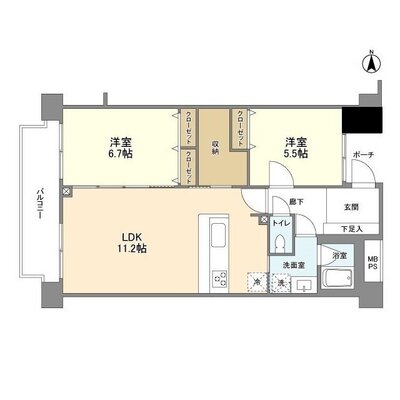 FULL HOUSE GAKUGEI DAIGAKUの間取り