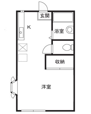 リベラルBの間取り