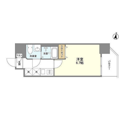 アルファコート西川口23の間取り