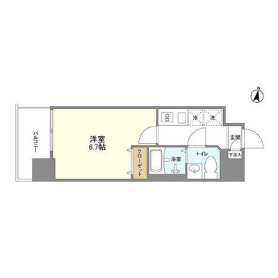 アルファコート西川口23の間取り