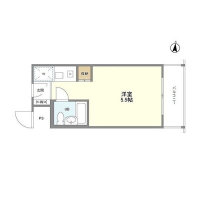 メディアハイツ南の間取り