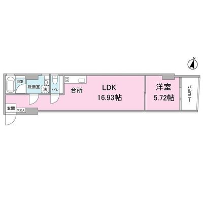 FUKUMI APARTMENTの間取り