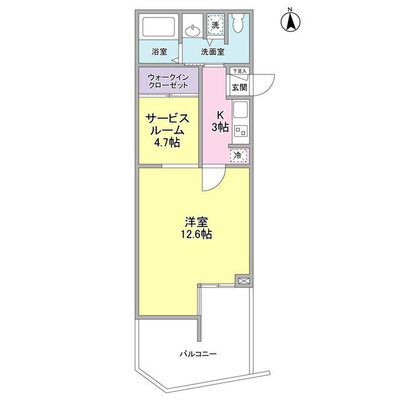 ZEL COURT AOYAMAの間取り