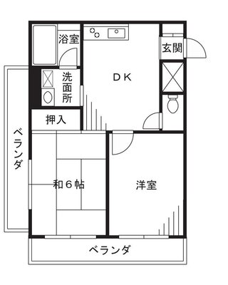 アール・エイ・ビルの間取り