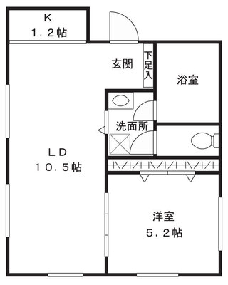 ローズマンション酒井の間取り