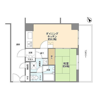 ライオンズマンション湘南藤沢の間取り