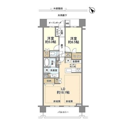 プラウドシティ船堀の間取り