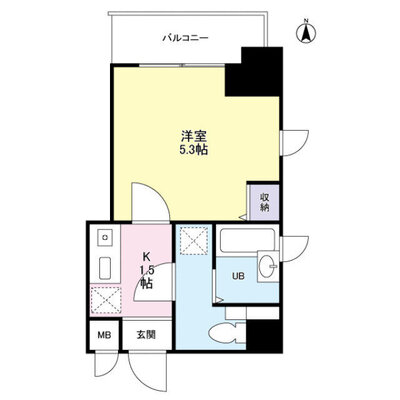 グランビュー御茶ノ水の間取り