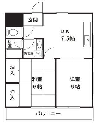 グレイス中村の間取り