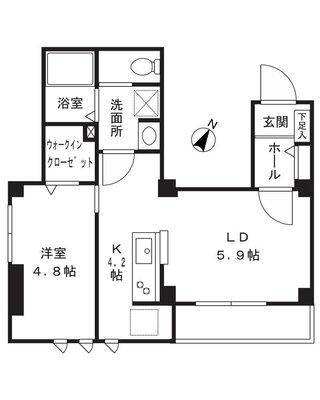La Maison Salixの間取り