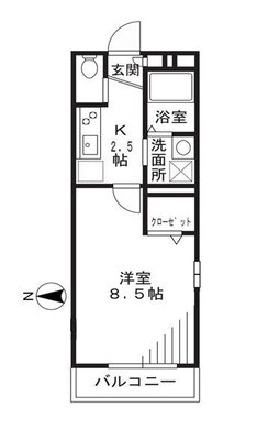 フォレストヒルズ宮崎台の間取り