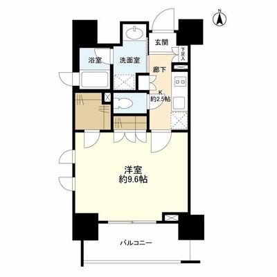 スタイリオ蒲田の間取り