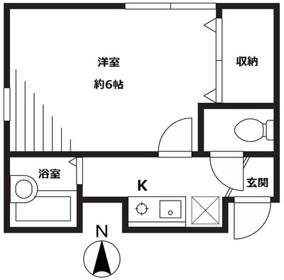 リベラルの間取り