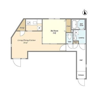 T's garden西小山の間取り