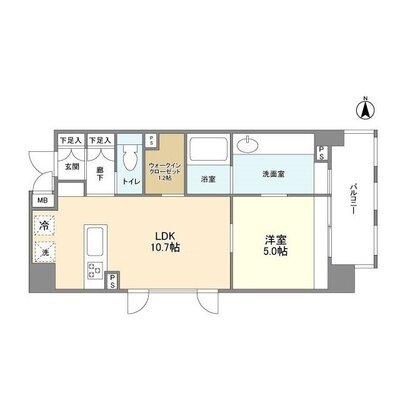 ORSUS ASAKUSAの間取り