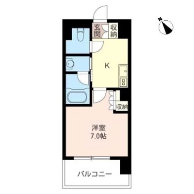 オーキッドレジデンス品川の間取り