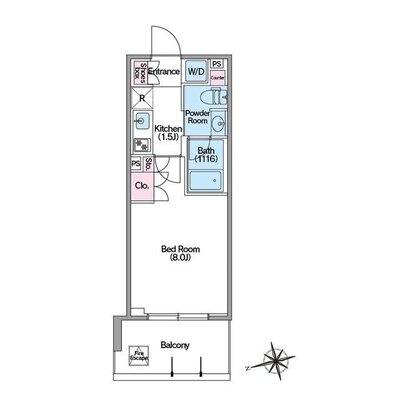 コンフォリア東新宿ステーションフロントの間取り