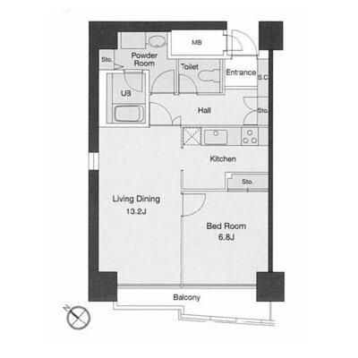 四番町プラザの間取り