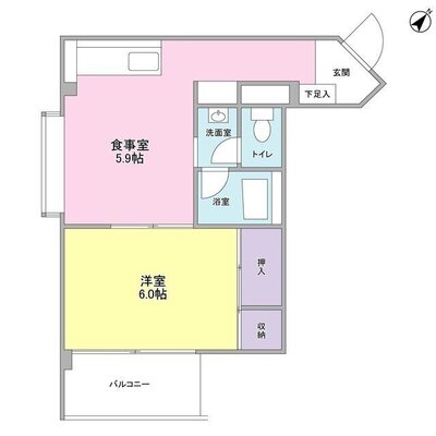 ラ・メゾンの間取り