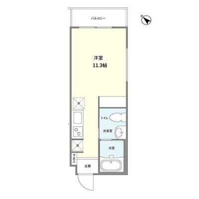三軒茶屋HiLLzの間取り