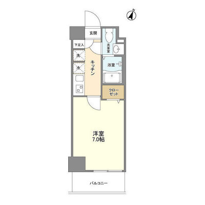 アルファコート西川口26の間取り
