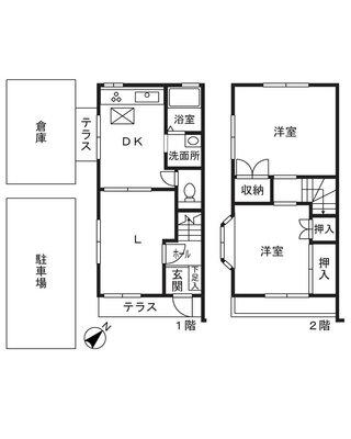 カナメハウスの間取り