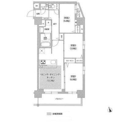 コンフォリア川口本町の間取り