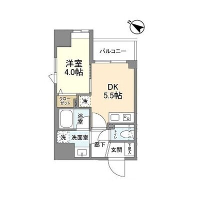 リビオメゾン日本橋久松町の間取り
