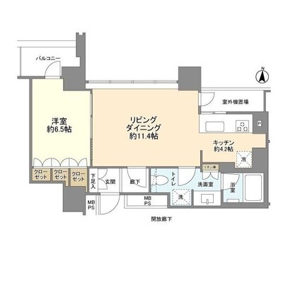グランドミッドタワーズ大宮の間取り