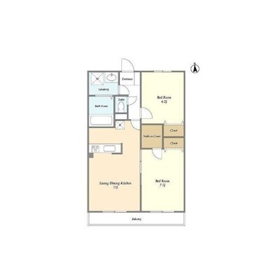 L's residence武蔵境の間取り