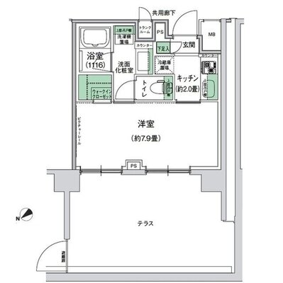 スタイリオ梶が谷の間取り