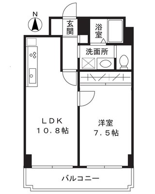 琳和タウンコートの間取り
